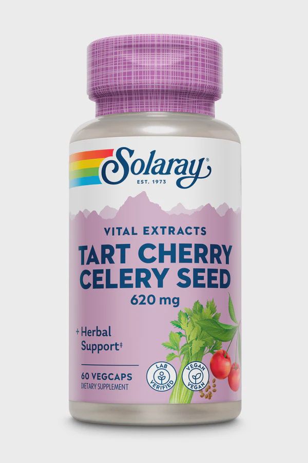TART CHERRY CELERY SEED 620 MG, Size: 60 VCAPS