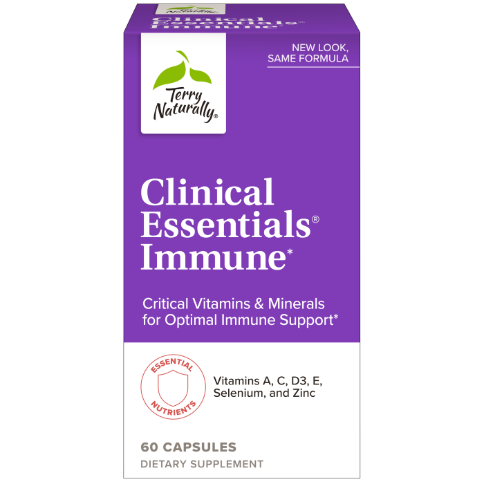 CLINICAL ESSENTIALS IMMUNE, Size: 60 CHEWABLE TABS