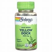 YELLOW DOCK 500 MG, Size: 100 VCAPS
