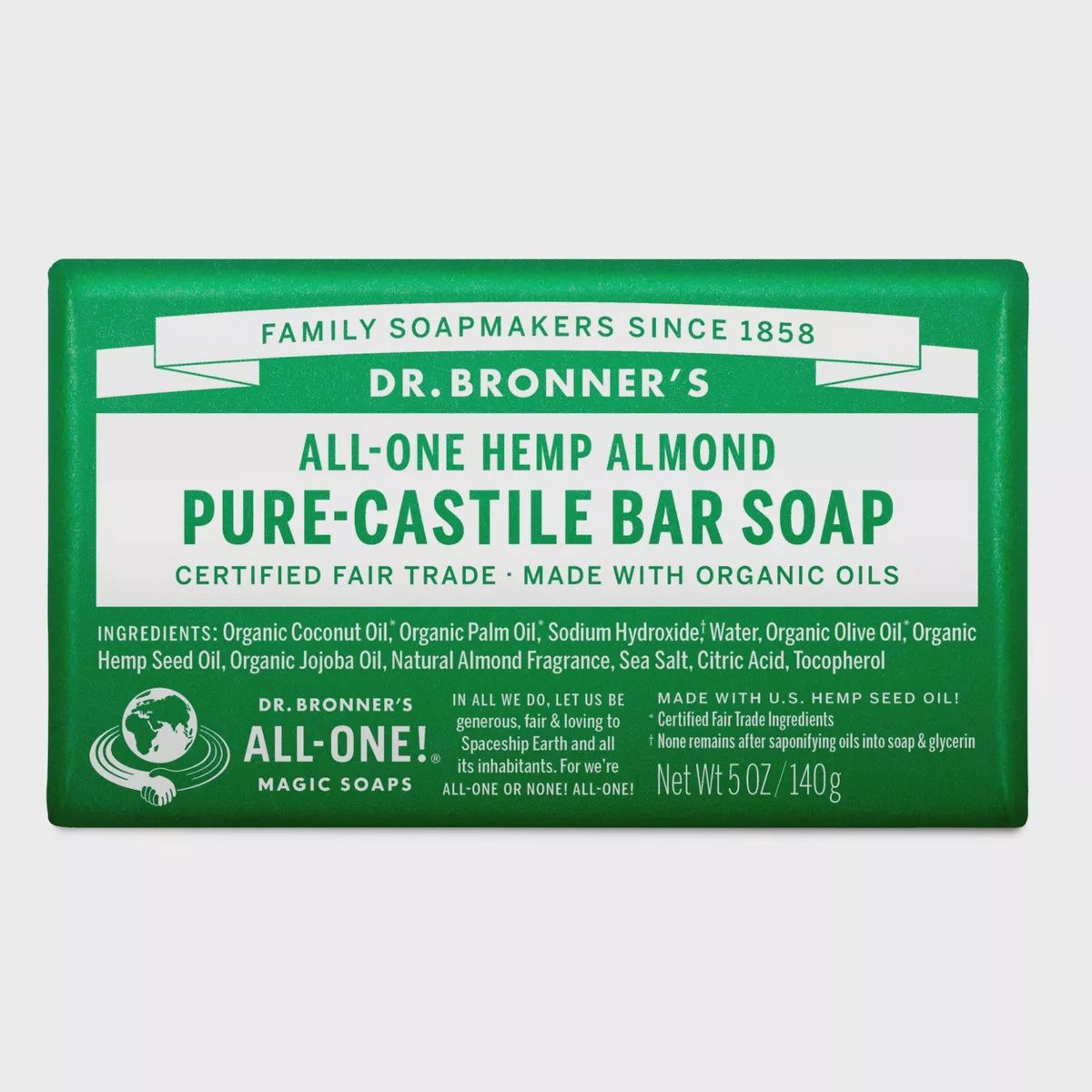 BAR SOAP ALMOND, Size: 5 OZ