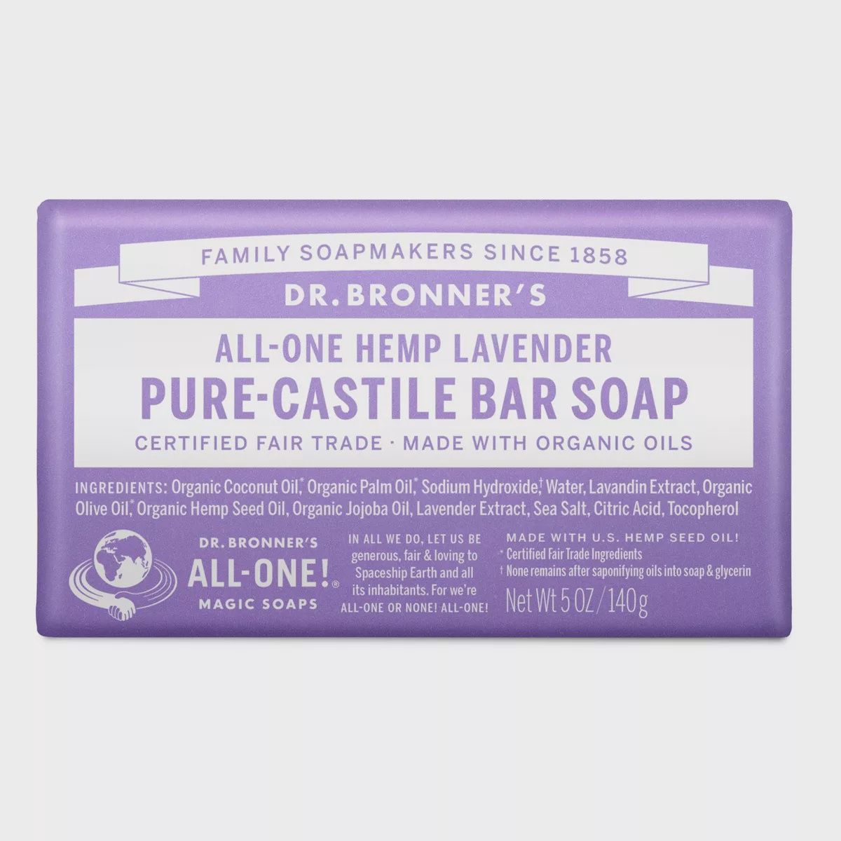 BAR SOAP LAVENDER, Size: 5 OZ