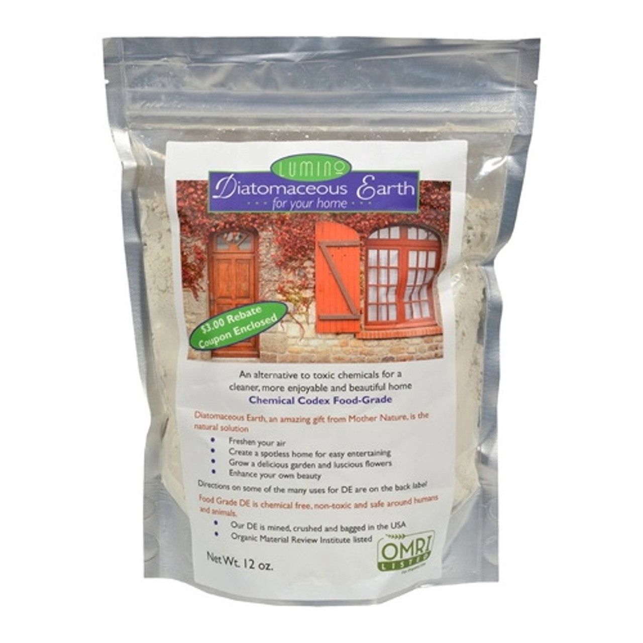 DIATOMACEOUS FOR YOUR HOME, Size: 12 OZ