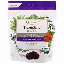 THERAZINC ZINC LOZENGES - ELDERBERRY RASPBERRY