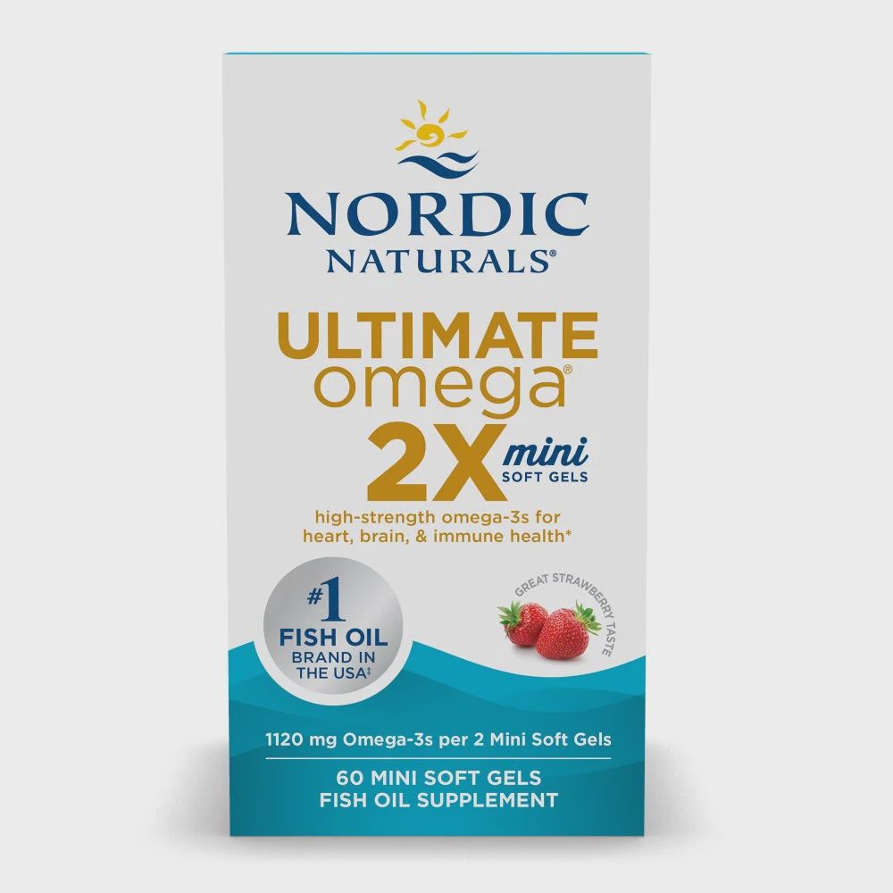 ULTIMATE OMEGA 2X MINI, Size: 60 MINI SOFTGELS