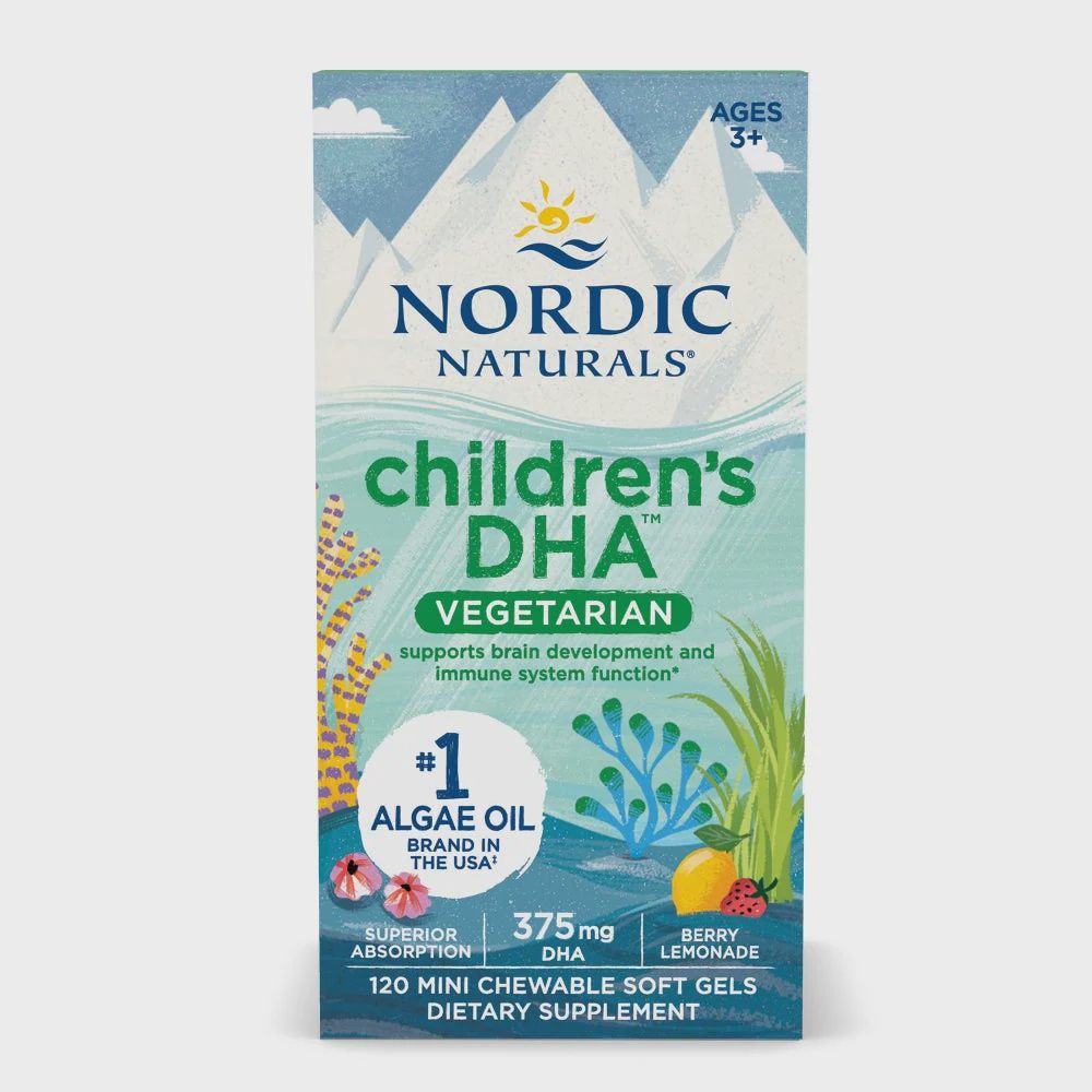 CHILDREN&#39;S DHA VEGETARIAN, Size: 120 MINI\CHEWABLE