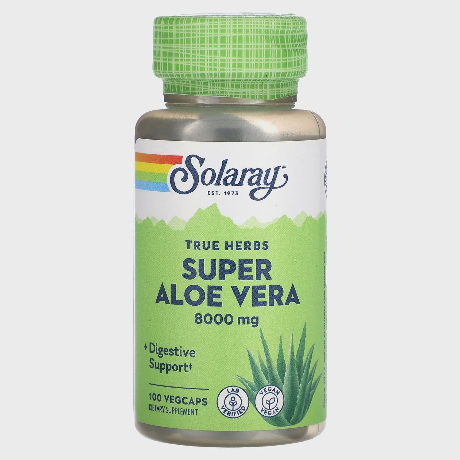 SUPER ALOE VERA 8000 MG, Size: 100 VCAPS