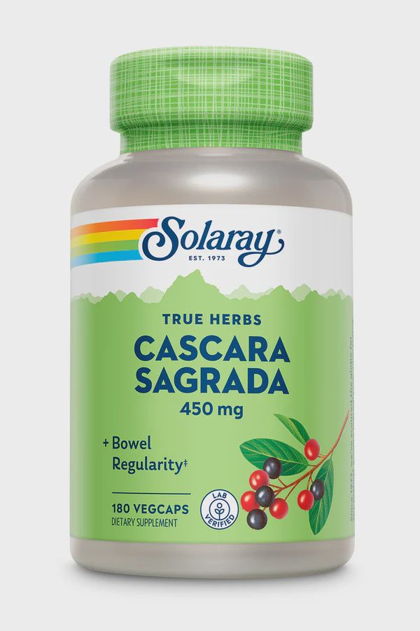 CASCARA SAGRADA 450 MG, Size: 180 VCAPS
