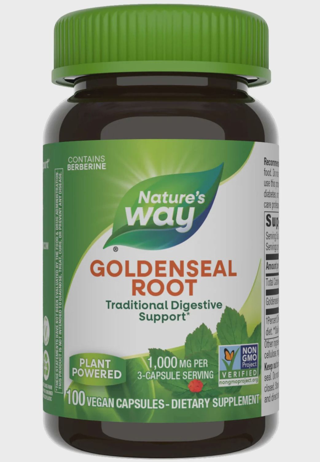 GOLDENSEAL ROOT 1000 MG, Size: 50 VCAPS