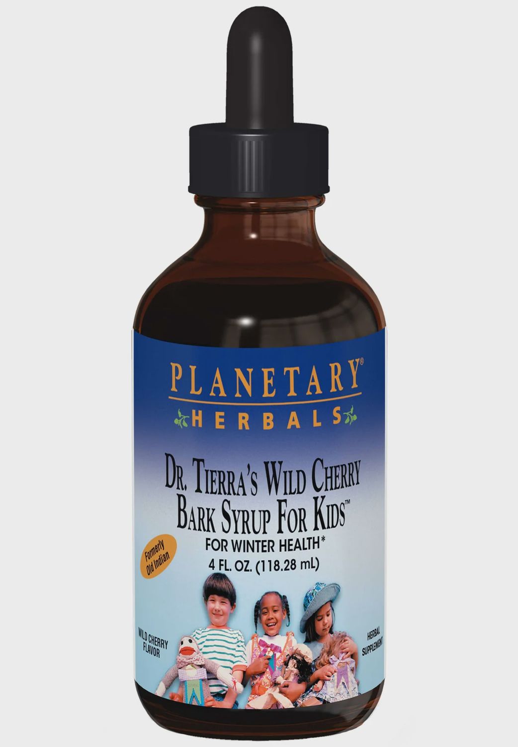 DR. TIERRA WILD CHERRY BARK SYRUP KIDS, Size: 4 FL OZ