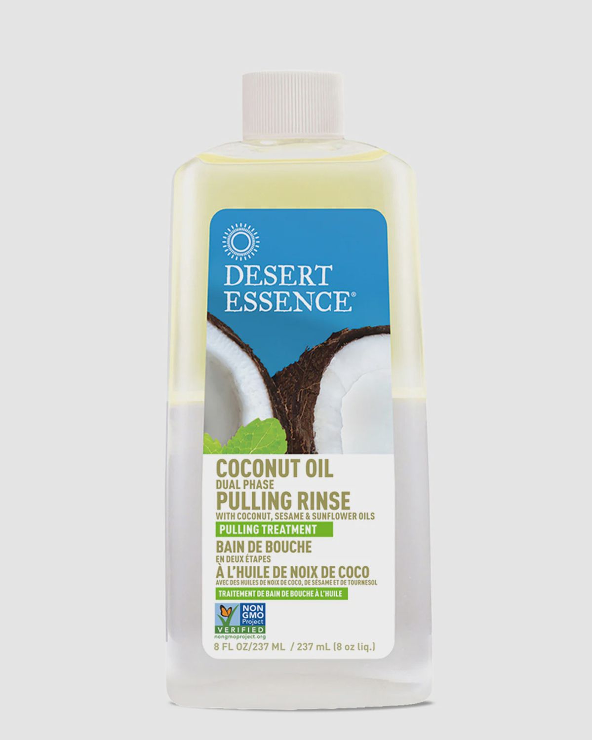 COCONUT OIL DUAL PHASE RINSE, Size: 8 FL OZ
