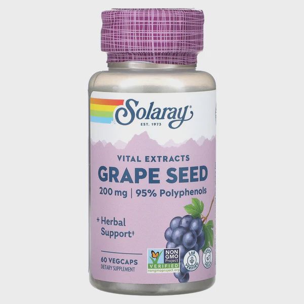 GRAPE SEED EXTRACT 200 MG, Size: 60 VCAPS