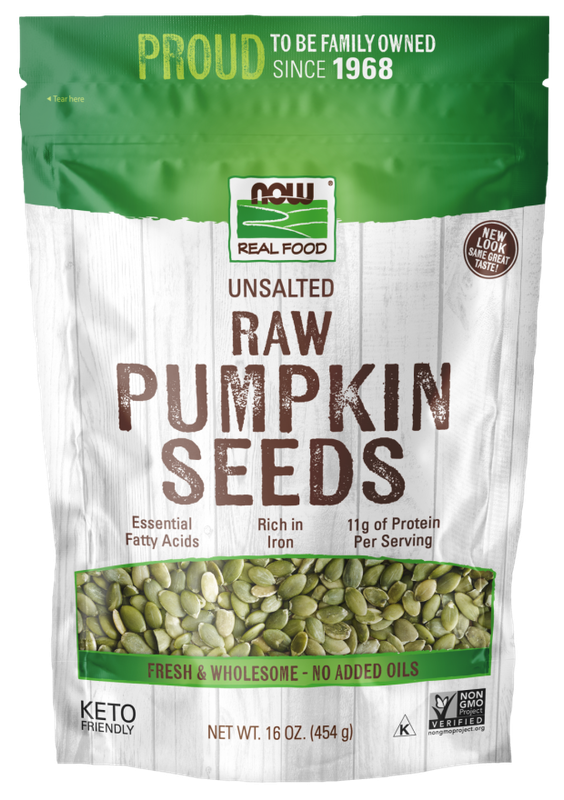 ORGANIC RAW PUMPKIN SEEDS UNSALTED