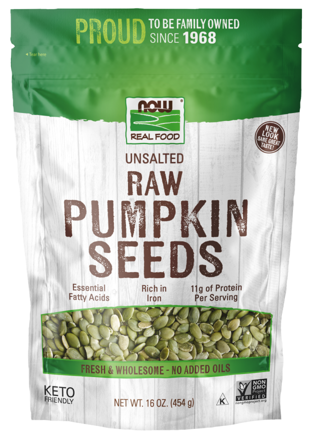 ORGANIC RAW PUMPKIN SEEDS UNSALTED, Size: 12 OZ