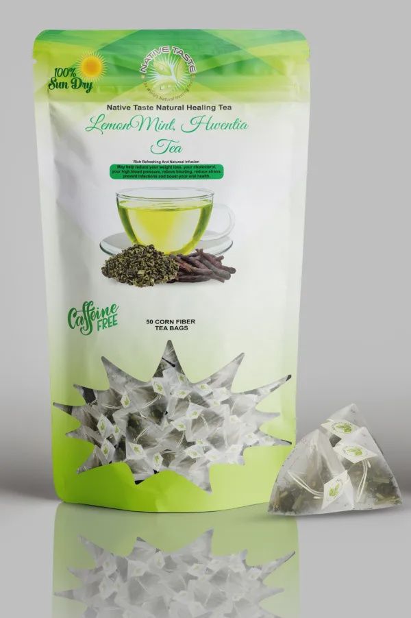 LEMON MINT, HWENTIA TEA, Size: 50 BAGS