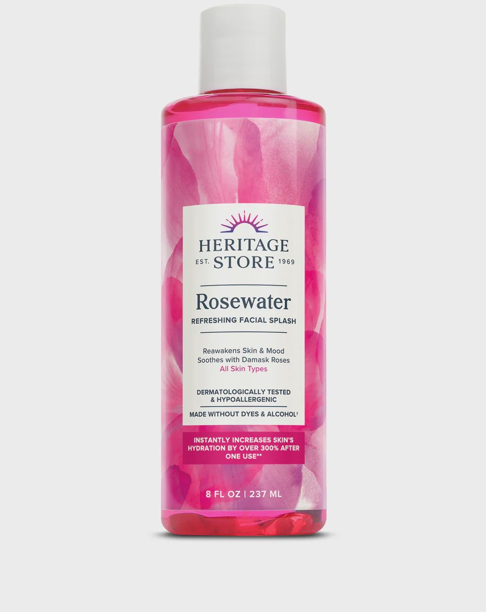 ROSEWATER - REFRESHING FACIAL SPLASH, Size: 8 FL OZ