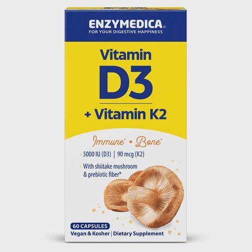 VITAMIN D3+ VITAMIN K2, Size: 60 CAPS