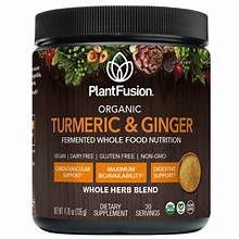 TURMERIC &amp; GINGER - FERMENTED WHOLE SUPERFOOD POWDER BLEND