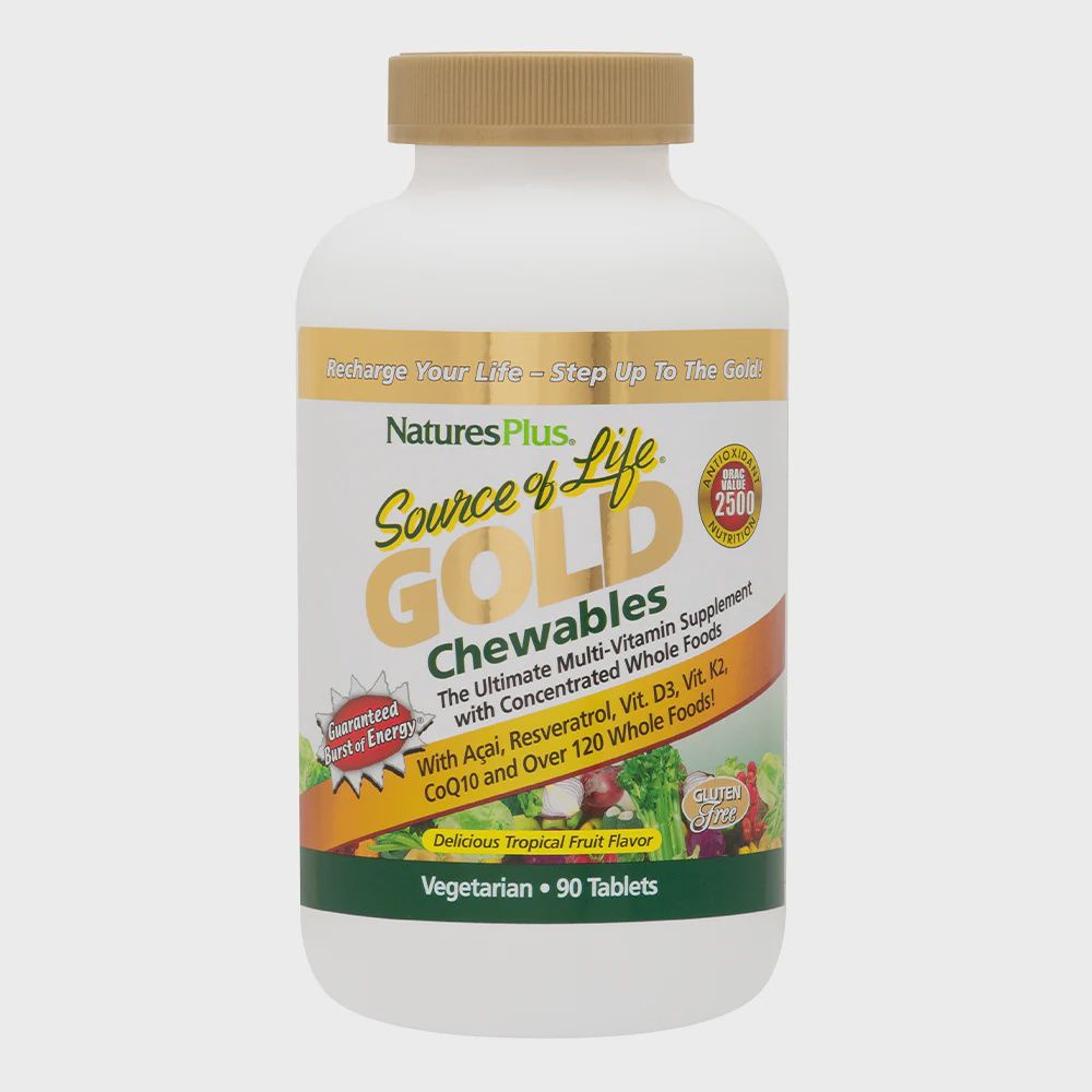 SOURCEOF LIFE GOLD CHEWABLES, Size: 90 TABS