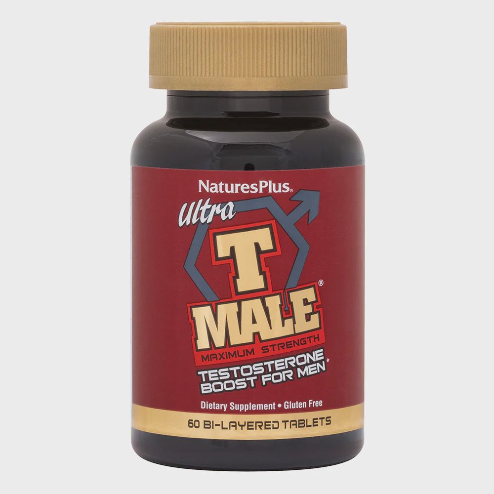 ULTRA T MALE® EXTENDED RELEASE BI-LAYER TABLETS, Size: 60 VTAB