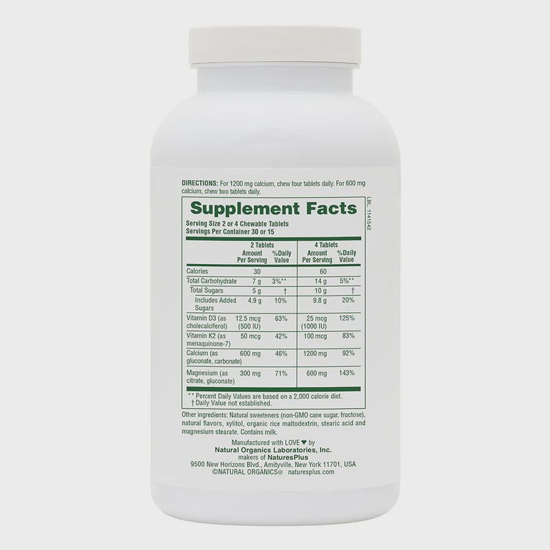 CAL/MAG/VIT D3 CHEWABLE