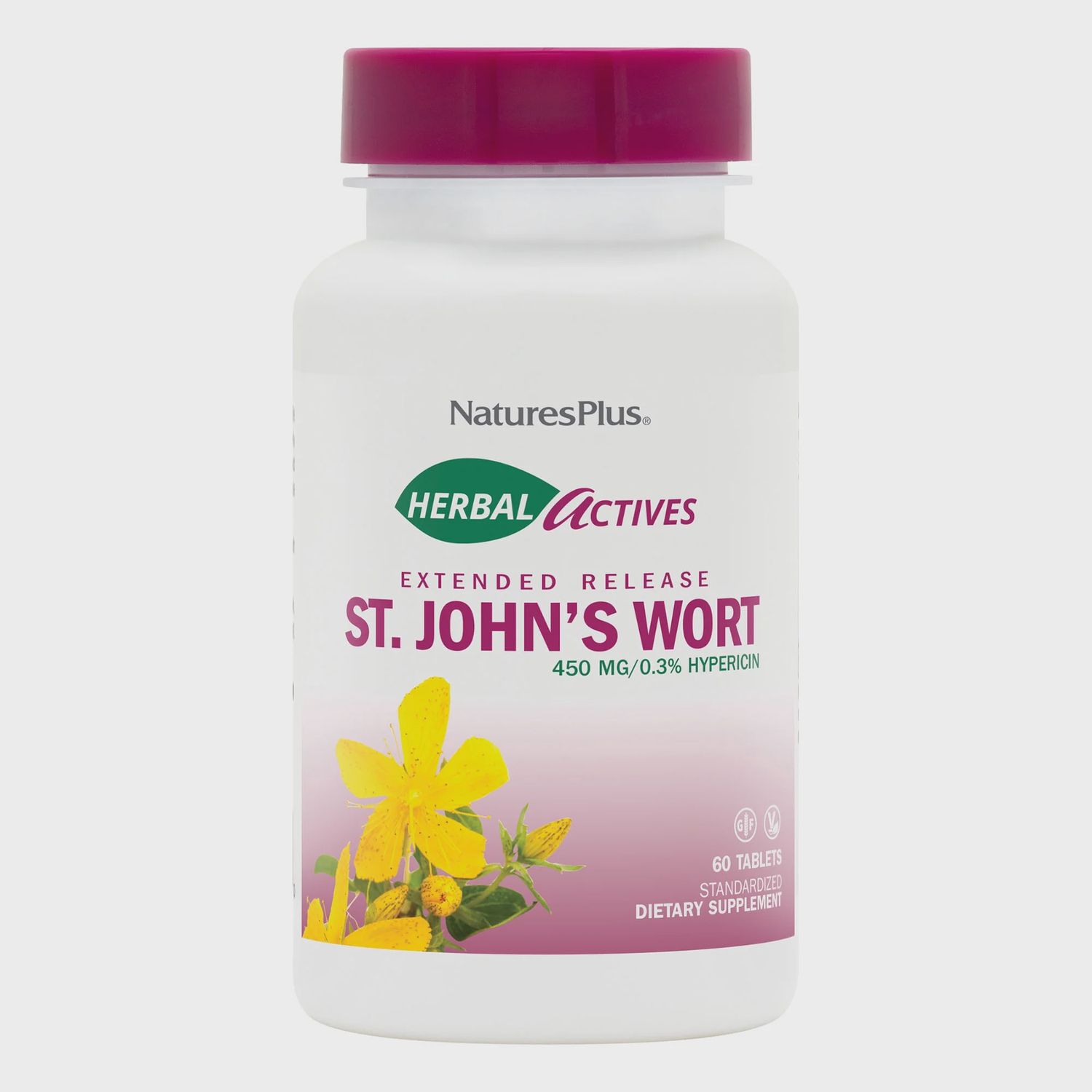 ST. JOHN&#39;S WORT 450 MG, Size: 60 VTABLETS
