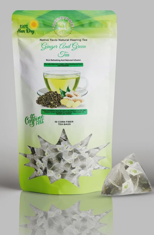 GINGER AND GREEN TEA