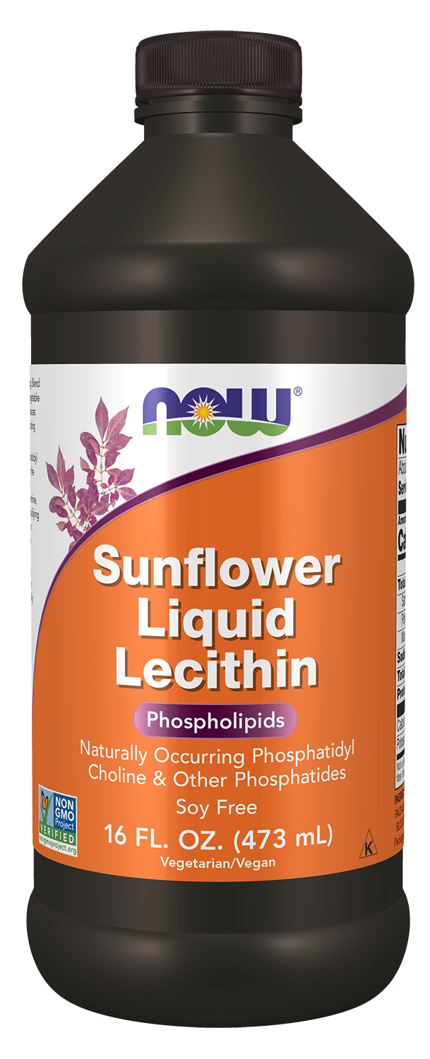 SUNFLOWER LIQUID LECITHIN, Size: 16 FL OZ