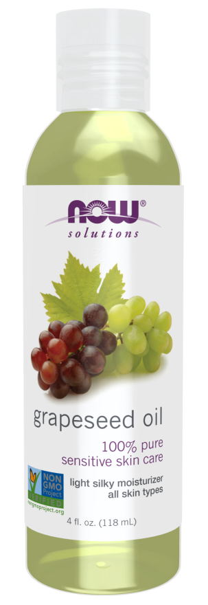 100% PURE GRAPESEED OIL, Size: 4 FL OZ