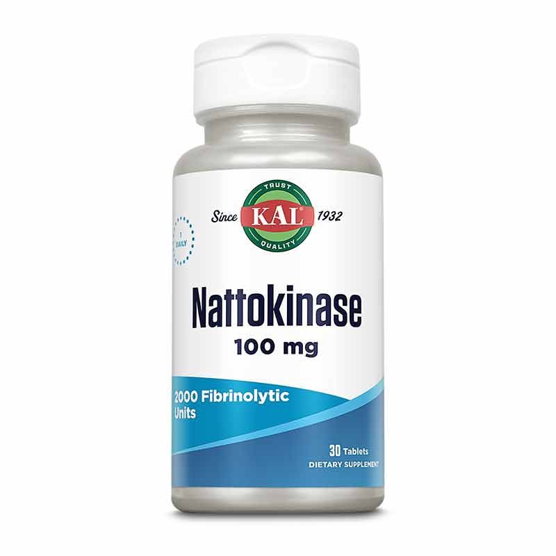 KAL NATTOKINASE 100 MG, Size: 30 TABLETS