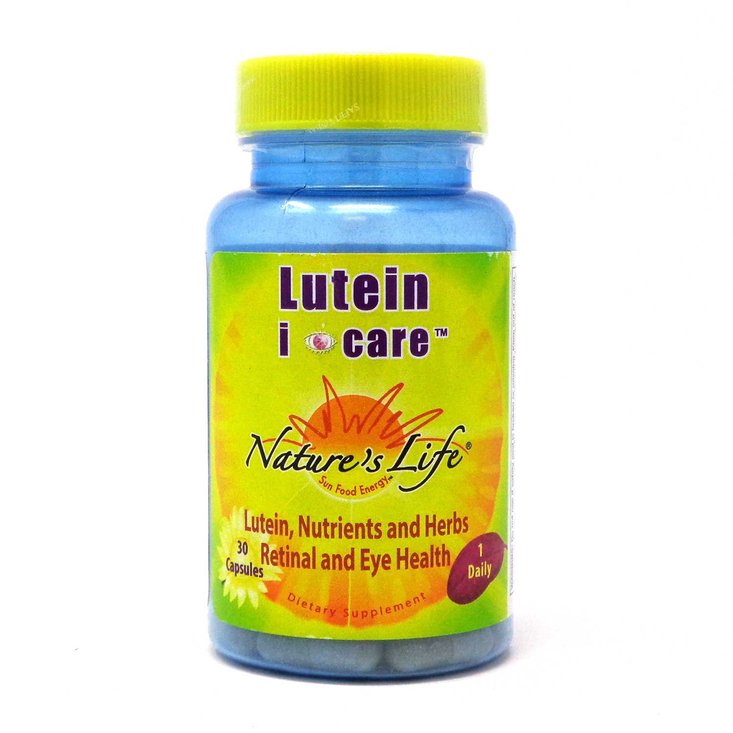 LUTEIN I CARE, Size: 30 CAPSULES