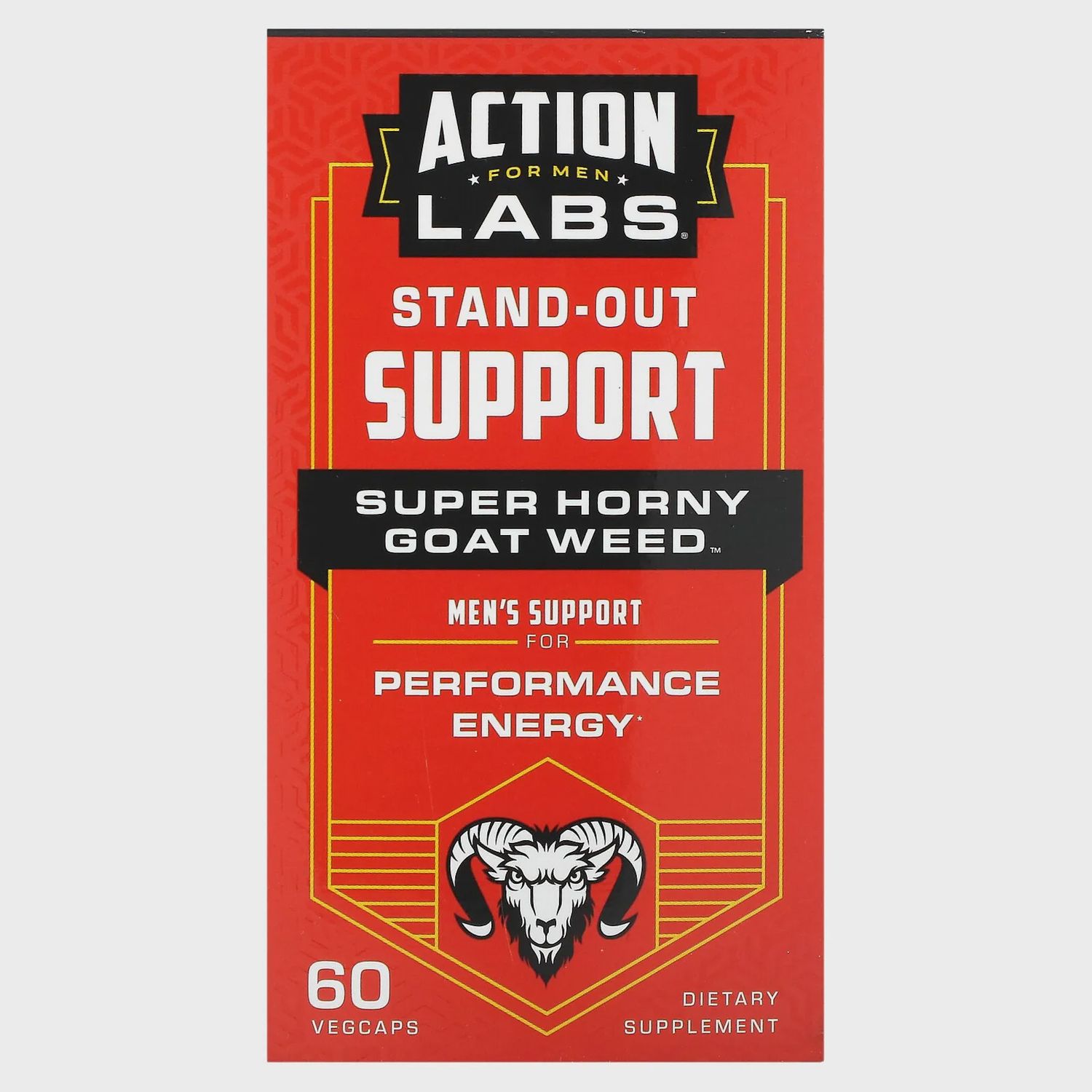 SUPER HORNY GOAT WEED, Size: 60 VEGCAPS