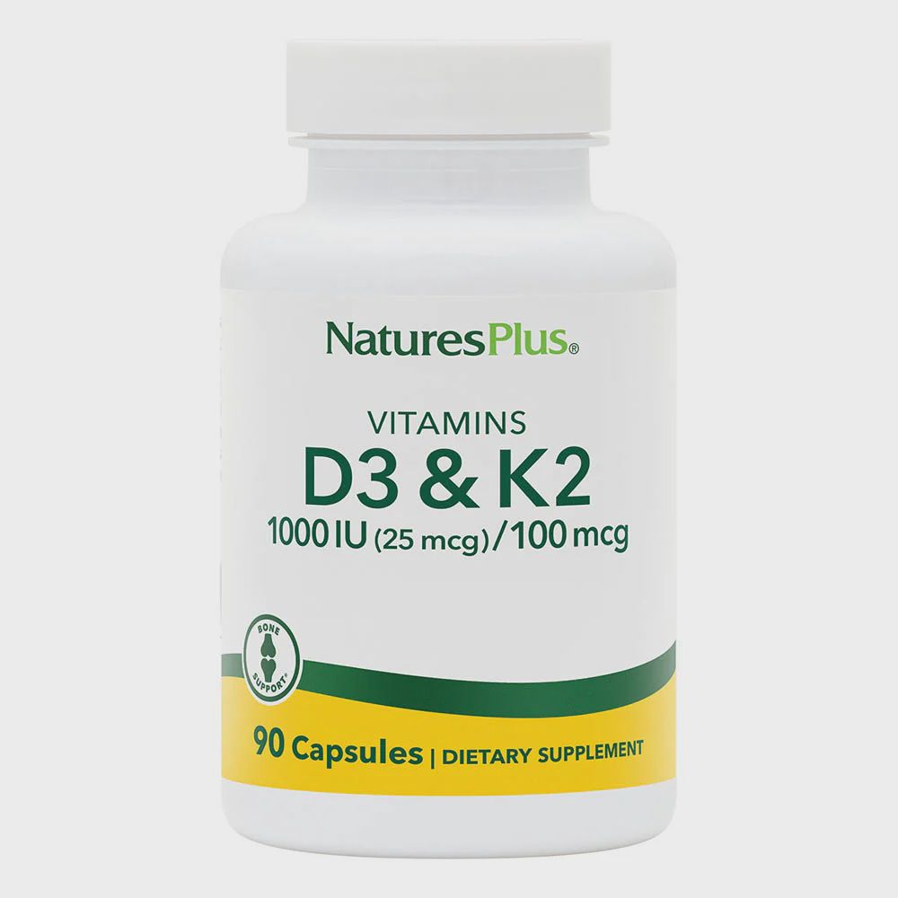 D3 25 MCG &amp; K2 100 MCG, Size: 90 VEGCAPS