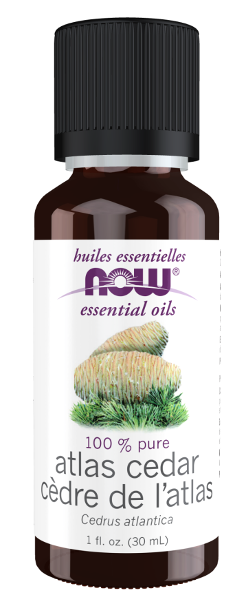 100% PURE ATLAS CEDAR OIL, Size: 1 FL OZ