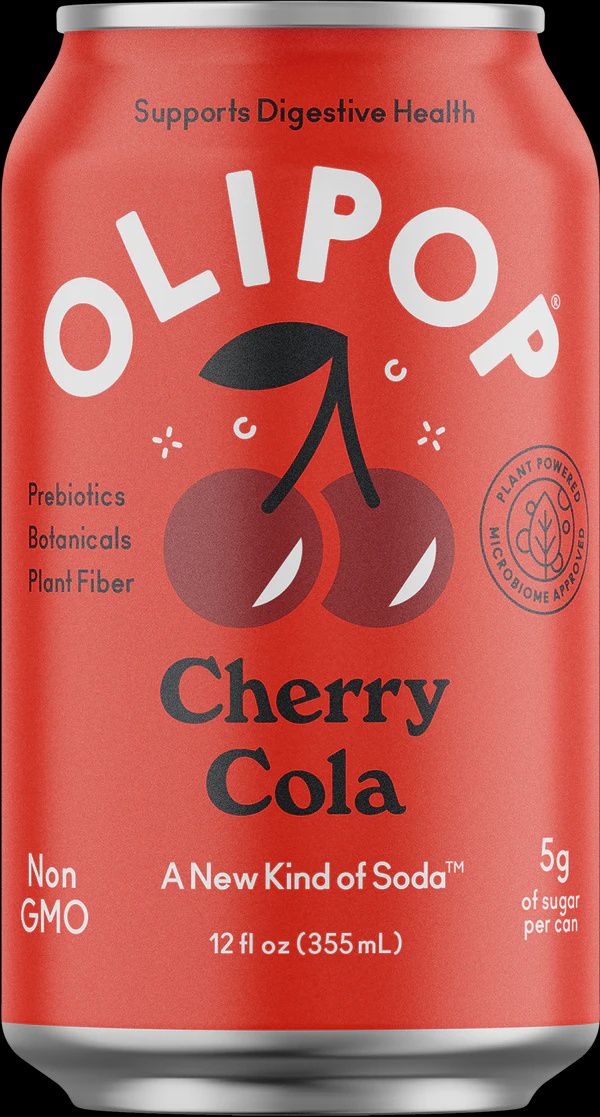 OLIPOP - CHERRY COLA, Size: 12 FL OZ