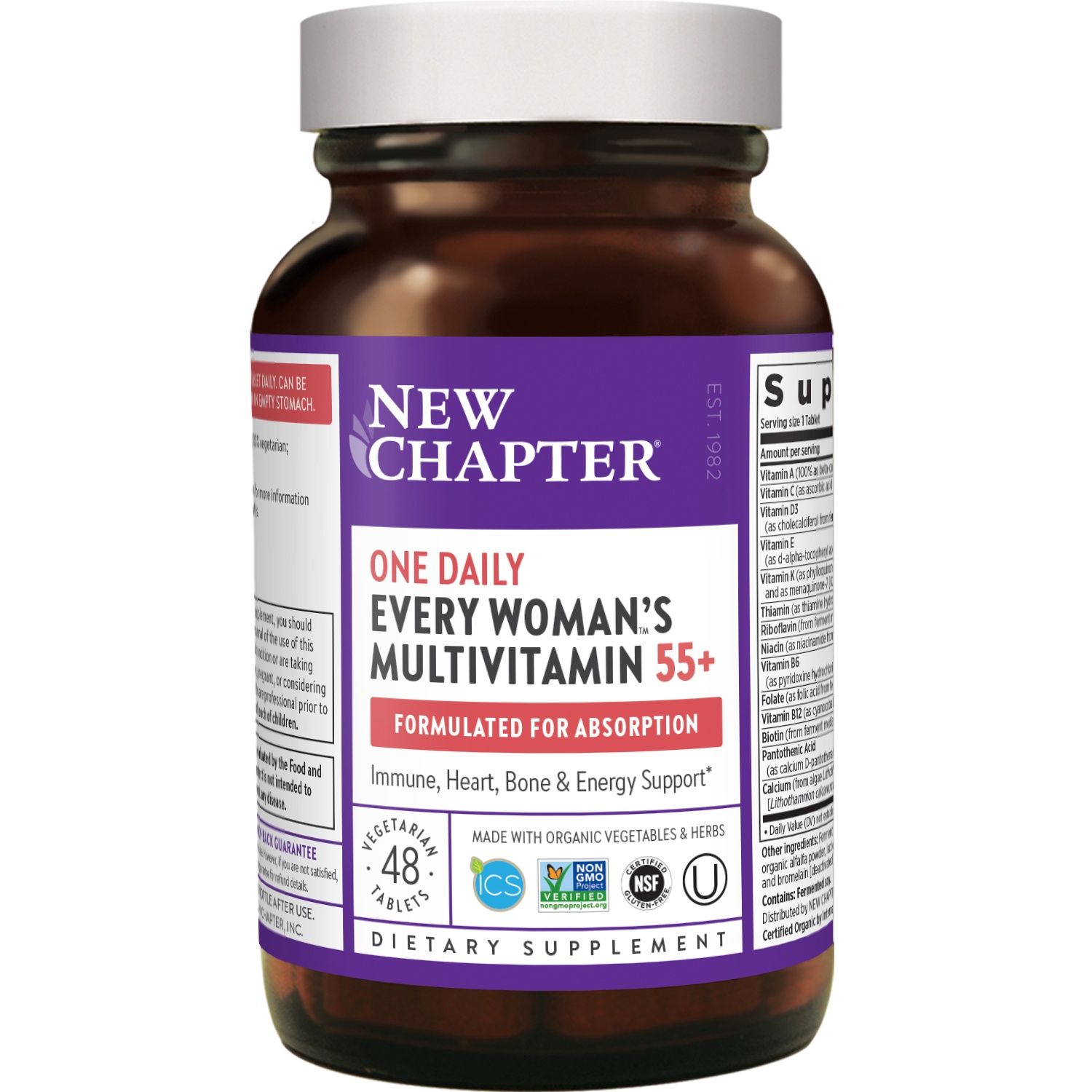 ONE DAILY EVERY WOMAN&#39;S MULTIVITAMIN 55+, Size: 30 VEGTABS