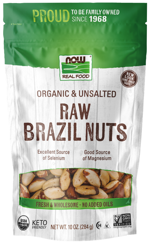 ORGANIC &amp; UNSALTED RAW BRAZIL NUTS