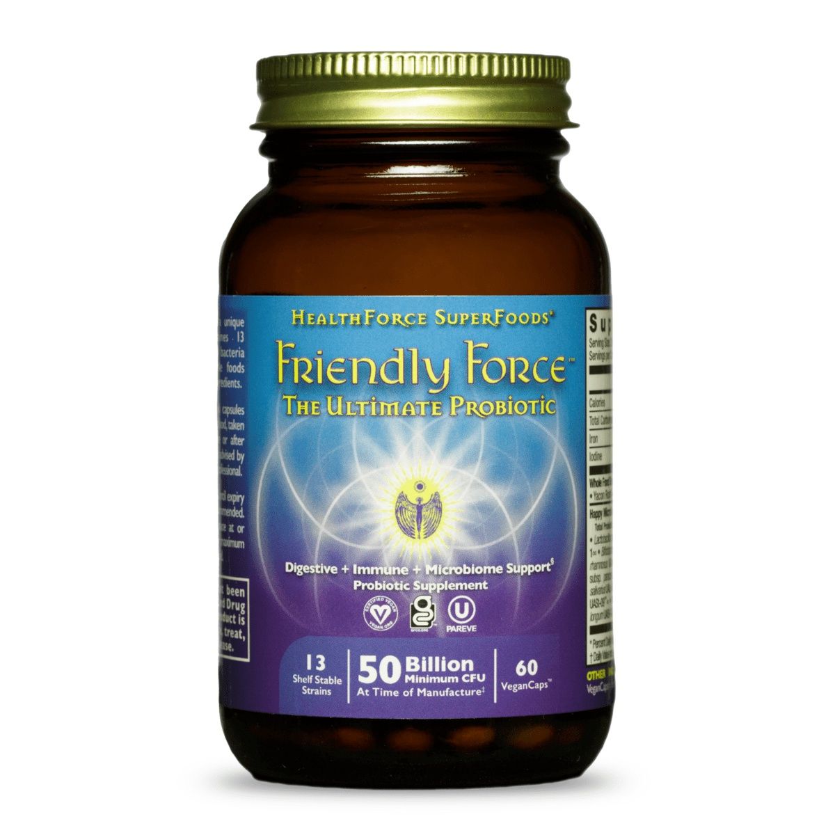 FRIENDLY FORCE PROBIOTIC, Size: 60 VCAPS