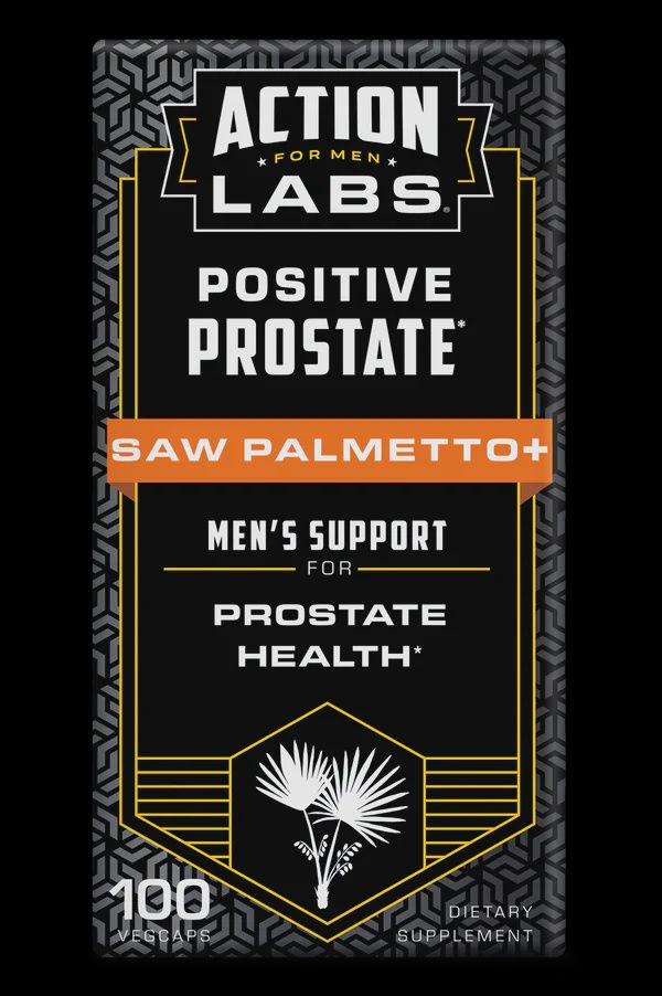 POSITIVE PROSTATE SAW PALMETTO+, Size: 100 VEGCAPS