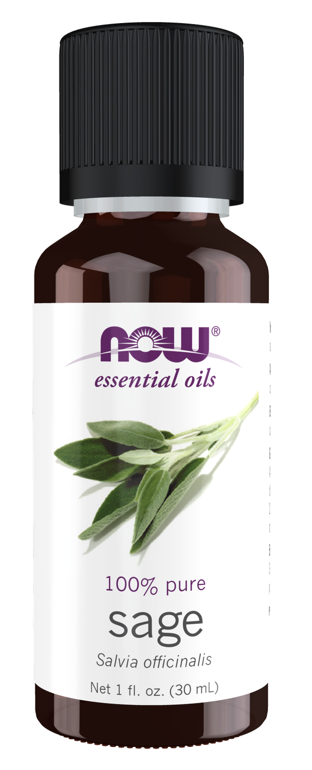 100% PURE SAGE OIL, Size: 1 FL OZ