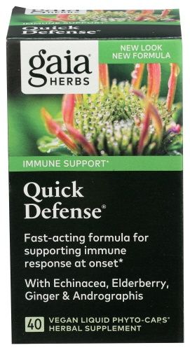 QUICK DEFENSE, Size: 40 LIQUID CAPS