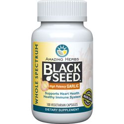 BLACK SEED W/GARLIC, Size: 100 VCAPS