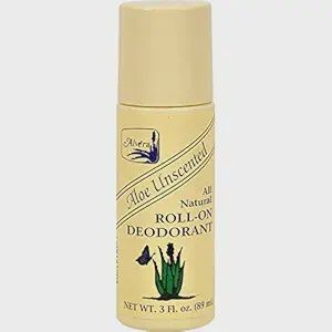 ALOE UNSCENTED ROLL-ON DEODORANT, Size: 3 FL OZ