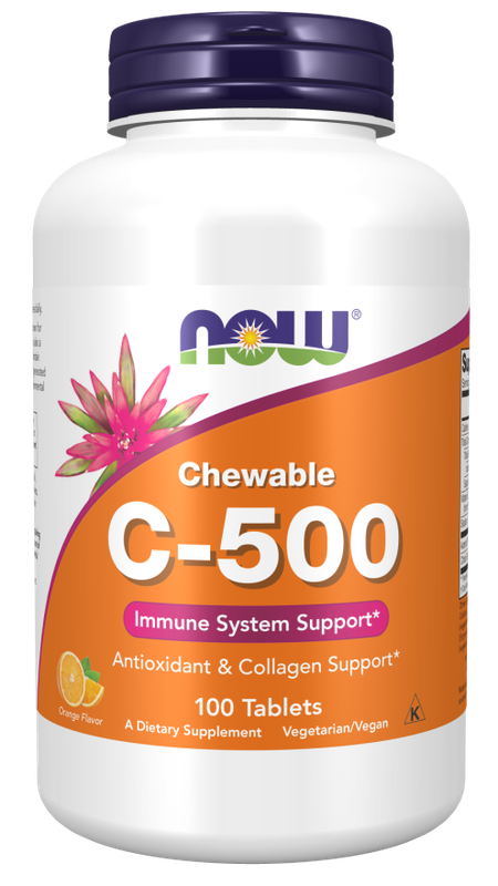 VITAMIN C-500 ORANGE CHEWABLE TABLETS
