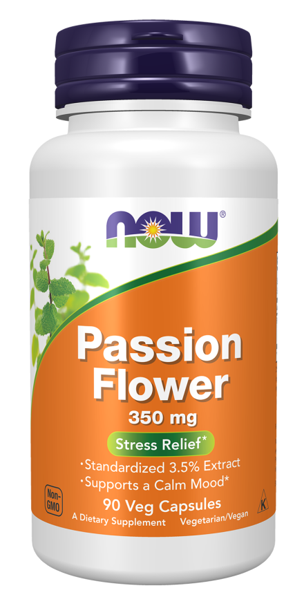 PASSION FLOWER 350 MG, Size: 90 VEGCAPS
