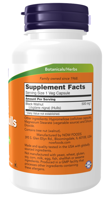 BLACK WALNUT HULLS 500 MG