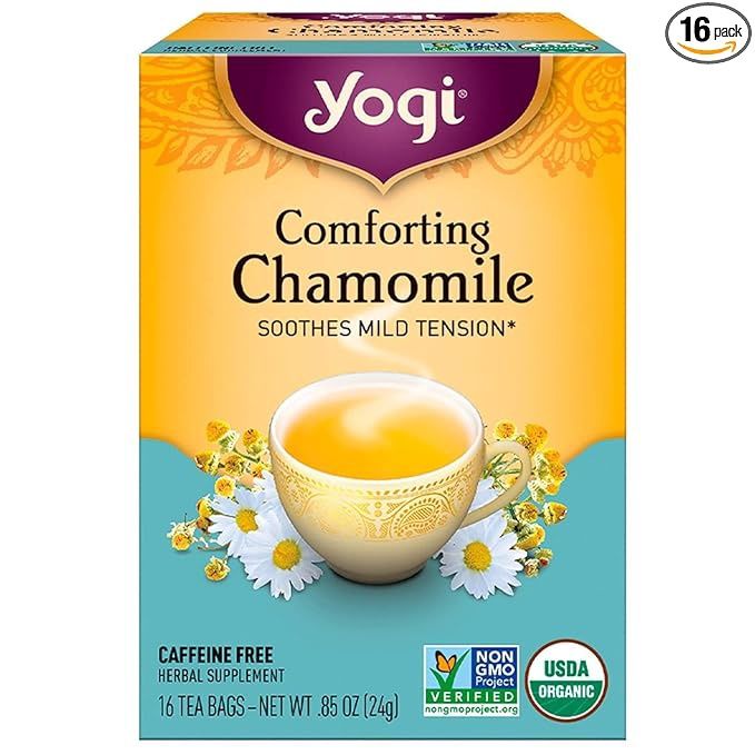 COMFORTING CHAMOMILE TEA, Size: 16 BAGS
