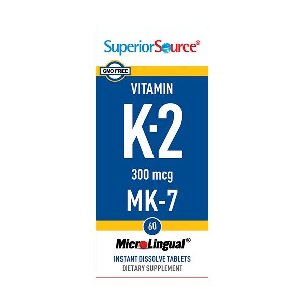 K-2 300 MCG MK-7, Size: 60 DISSOLVE TABS