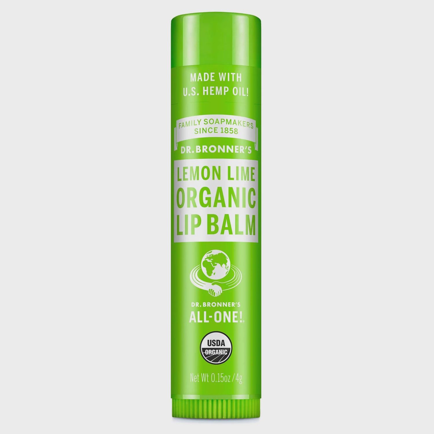 ORGANIC LIP BALM, Fragrance: LEMON LIME