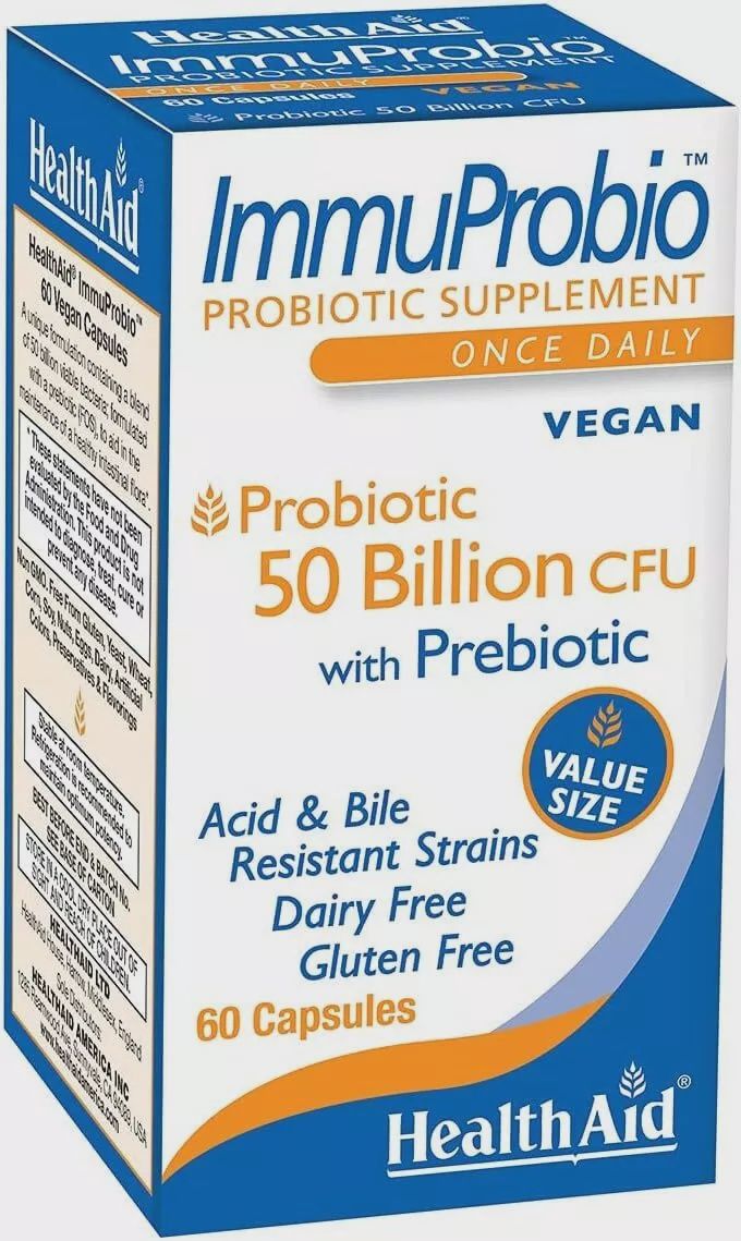 IMMUPROBIO 50 BILLION CFU, Size: 60 VCAPS