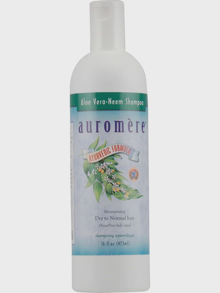AUROMERE AYURVEDIC SHAMPOO W/ ALOE, Size: 16 FL OZ